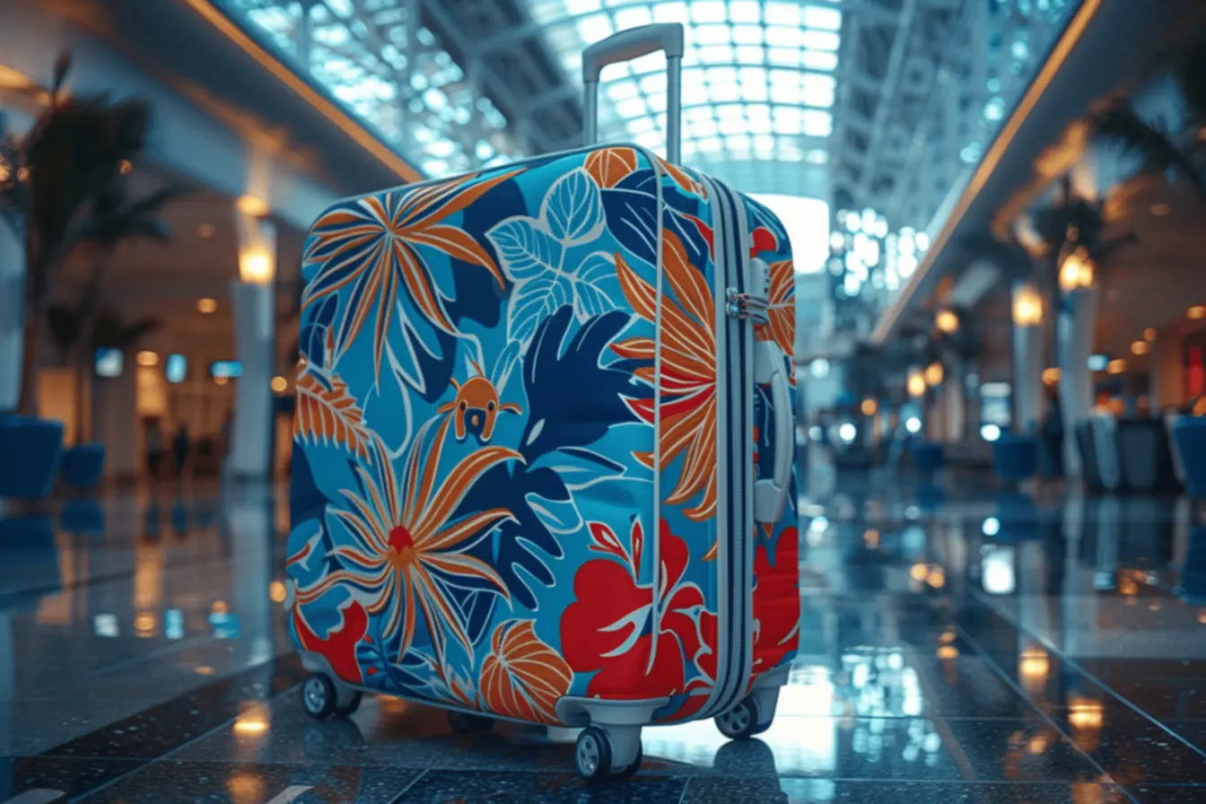 Mala Vera Bradley em exposição
