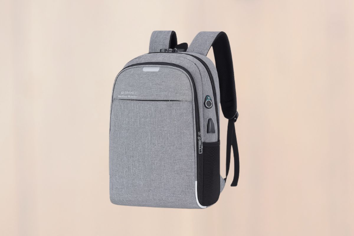 Mochila Anti furto com Senha USB Slim BAG