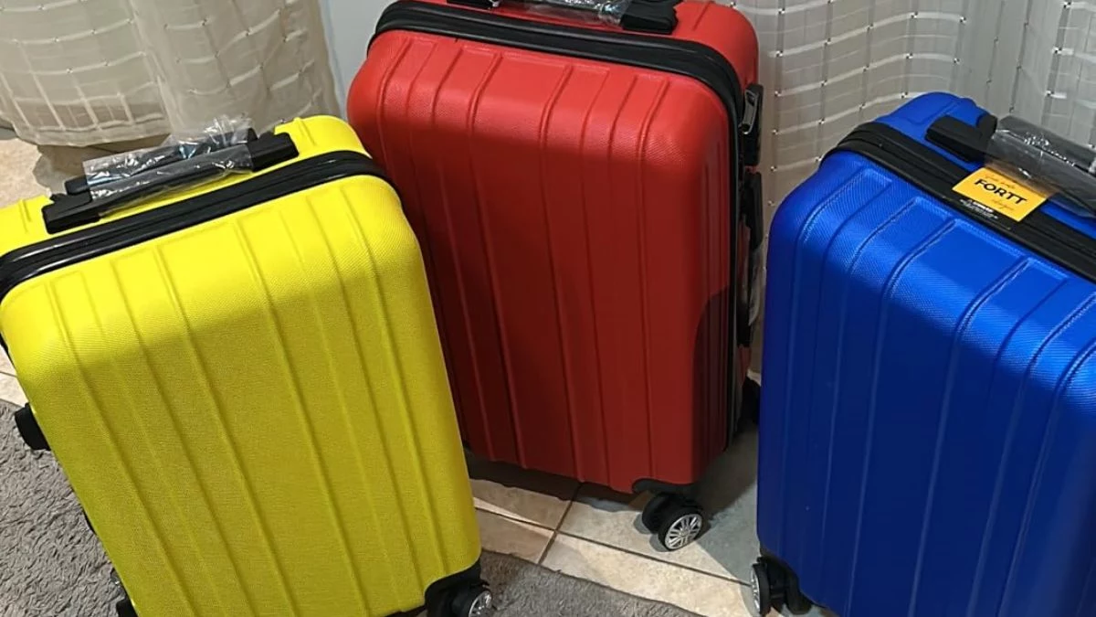 Mala de Bordo ABS 4 Rodas Adventure Fortt é boa