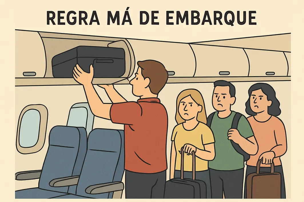 medir mala de bordo fita metrica Mãos medindo mala de bordo preta rígida com fita métrica sobre bancada de madeira clara